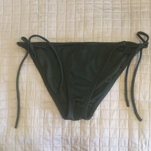 Victoria's Secret Black Tie Bikini Bottom